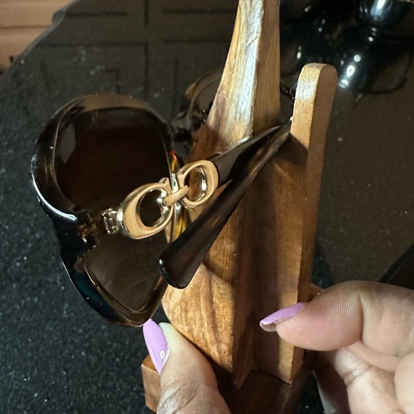 Authentic Coach Double Cs Sunglasses - Picture 4 of 4